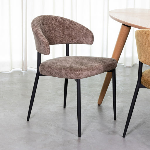 LABEL51 Eetkamerstoel Bliss - Hunter - Elite - Black Frame-Eetkamerstoelen-LABEL51