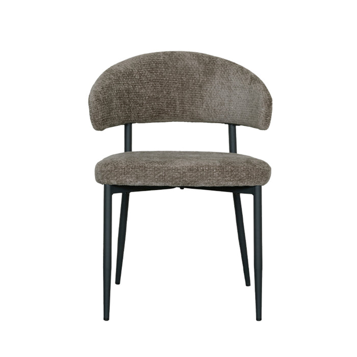 LABEL51 Eetkamerstoel Bliss - Hunter - Elite - Black Frame-Eetkamerstoelen-LABEL51