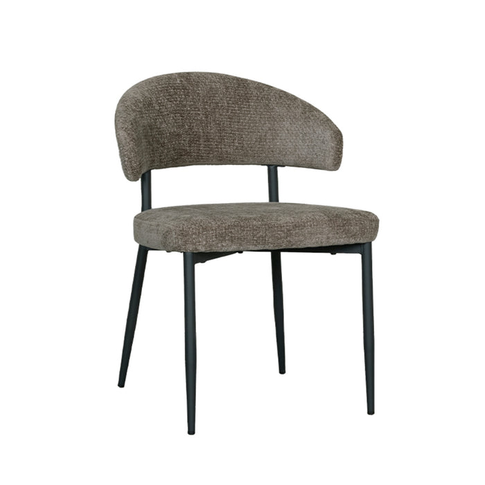 LABEL51 Eetkamerstoel Bliss - Hunter - Elite - Black Frame-Eetkamerstoelen-LABEL51