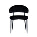 LABEL51 Eetkamerstoel Bliss - Zwart - Fluweel-Eetkamerstoelen-LABEL51