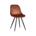 LABEL51 Eetkamerstoel Capri Rust Fluweel 46x56x88 cm-Eetkamerstoelen-LABEL51