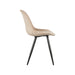 LABEL51 Eetkamerstoel Capri Zand Fluweel 46x56x88 cm-Eetkamerstoelen-LABEL51