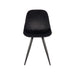 LABEL51 Eetkamerstoel Capri Zwart Fluweel 46x56x88 cm-Eetkamerstoelen-LABEL51