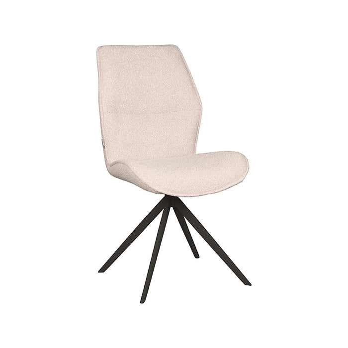 LABEL51 Eetkamerstoel Comfy Naturel Boucle-Eetkamerstoelen-LABEL51