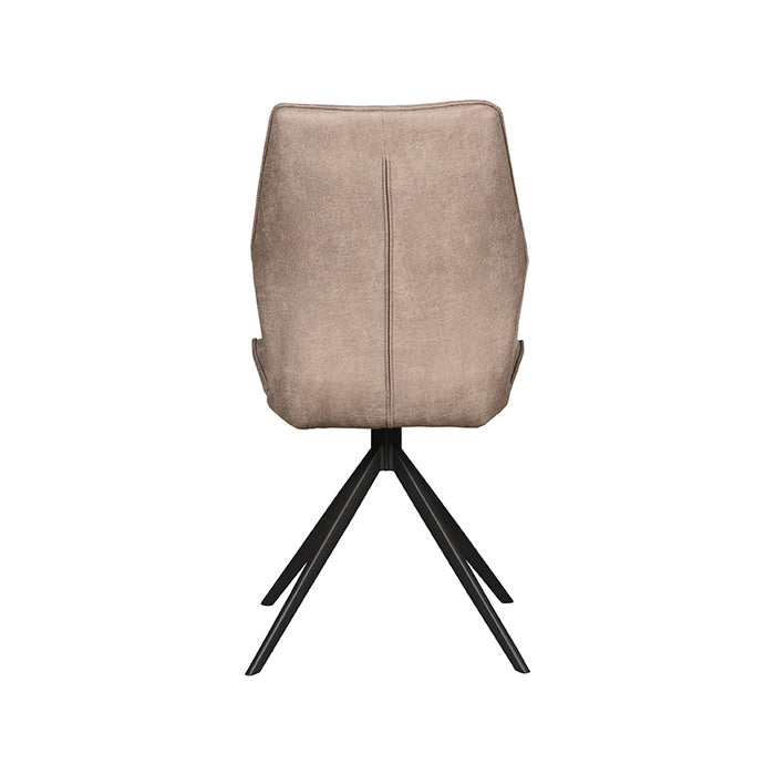 LABEL51 Eetkamerstoel Comfy - Taupe - Micro Suede-Eetkamerstoelen-LABEL51