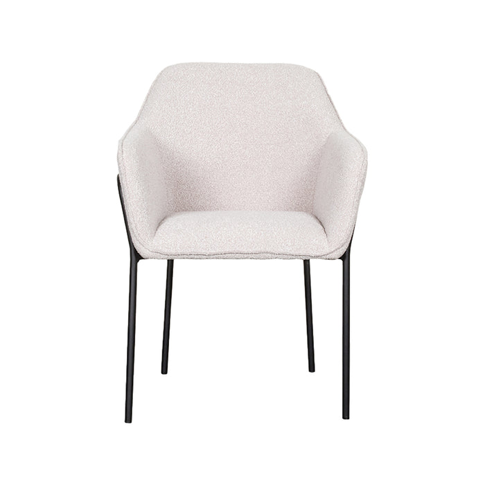 LABEL51 Eetkamerstoel Dexter - Naturel - Boucle-Eetkamerstoelen-LABEL51