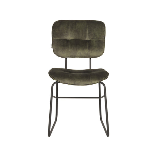 LABEL51 Eetkamerstoel Dez - Hunter - Velours-Eetkamerstoelen-LABEL51