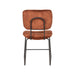 LABEL51 Eetkamerstoel Dez Rust Velours Zwart Metalen Frame 49x60x87 cm-Eetkamerstoelen-LABEL51