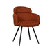 LABEL51 Eetkamerstoel Dinner - Rust - Breathe - Black Frame-Eetkamerstoelen-LABEL51