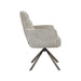 LABEL51 Eetkamerstoel Dubai Stof Naturel Draaibaar-Eetkamerstoelen-LABEL51