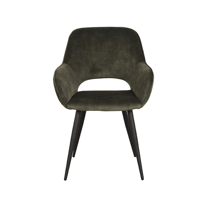 LABEL51 Eetkamerstoel Fer Hunter Velours 58x57x87 cm-Eetkamerstoelen-LABEL51
