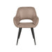 LABEL51 Eetkamerstoel Fer Taupe Micro Suede 58x57x87 cm-Eetkamerstoelen-LABEL51