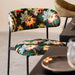 LABEL51 Eetkamerstoel Ferry Printed Flamingo Fluweel 56x79x60 cm-Eetkamerstoelen-LABEL51