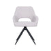 LABEL51 Eetkamerstoel Finley Naturel Boucle Draaibaar 60x59x91 cm-Eetkamerstoelen-LABEL51