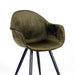 LABEL51 Eetkamerstoel Forli Army Fluweel 60x58x83 cm-Eetkamerstoelen-LABEL51