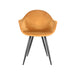 LABEL51 Eetkamerstoel Forli Oker Fluweel 60x58x83 cm-Eetkamerstoelen-LABEL51