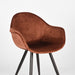 LABEL51 Eetkamerstoel Forli Rust Fluweel 60x58x83 cm-Eetkamerstoelen-LABEL51
