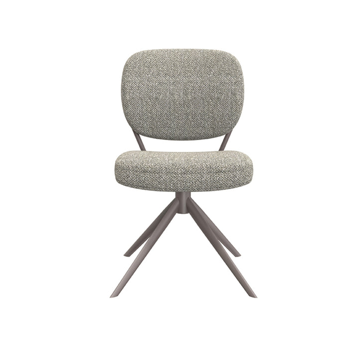 LABEL51 Eetkamerstoel Geneva - Mushroom - Royal Boucle - Brons...-Eetkamerstoelen-LABEL51