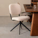 LABEL51 Eetkamerstoel Geneva - Naturel - Royal Boucle - Draaibaar-Eetkamerstoelen-LABEL51