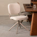 LABEL51 Eetkamerstoel Geneva - Naturel - Royal Boucle - Taupe Metalen...-Eetkamerstoelen-LABEL51