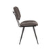 LABEL51 Eetkamerstoel Gus - Antraciet - Microvezel-Eetkamerstoelen-LABEL51