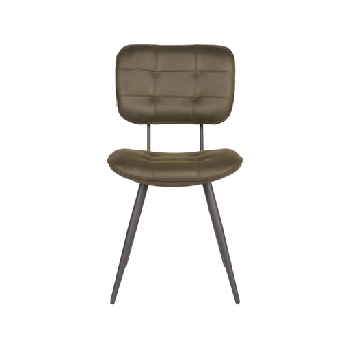 LABEL51 Eetkamerstoel Gus - Army - Microvezel-Eetkamerstoelen-LABEL51