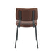 LABEL51 Eetkamerstoel Gusto Bruin Kunstleder 46x56x79 cm-Eetkamerstoelen-LABEL51
