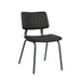 LABEL51 Eetkamerstoel Gusto - Zwart - Kunstleder-Eetkamerstoelen-LABEL51