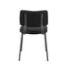 LABEL51 Eetkamerstoel Gusto - Zwart - PU-Leder - Black Frame-Eetkamerstoelen-LABEL51
