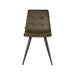 LABEL51 Eetkamerstoel Jay Army Microvezel 45x56x84 cm-Eetkamerstoelen-LABEL51