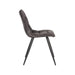LABEL51 Eetkamerstoel Jelt - Antraciet - Velours-Eetkamerstoelen-LABEL51