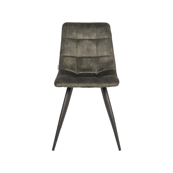 LABEL51 Eetkamerstoel Jelt - Hunter - Velours-Eetkamerstoelen-LABEL51