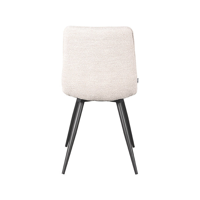 LABEL51 Eetkamerstoel Jelt Naturel Boucle 45x56x84 cm-Eetkamerstoelen-LABEL51