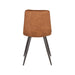 LABEL51 Eetkamerstoel Jelt - Oker - Velours - Zwart Metalen Frame-Eetkamerstoelen-LABEL51