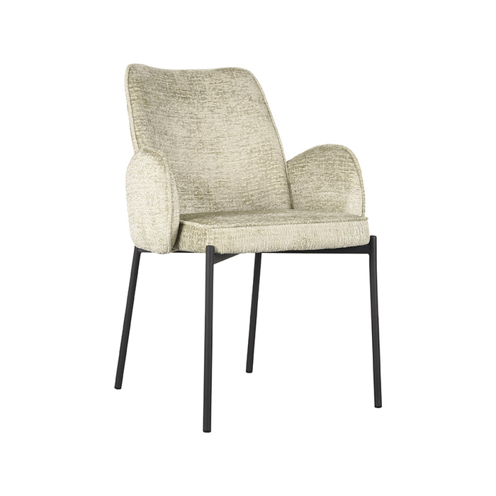 LABEL51 Eetkamerstoel Joni Beige Elegance 55x60x86 cm-Eetkamerstoelen-LABEL51