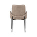 LABEL51 Eetkamerstoel Joni Taupe Micro Suede 55x60x86 cm-Eetkamerstoelen-LABEL51