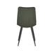 LABEL51 Eetkamerstoel Jort - Army green - Ribcord - Black Frame-Eetkamerstoelen-LABEL51