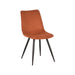 LABEL51 Eetkamerstoel Jort - Rust - Ribcord - Black Frame-Eetkamerstoelen-LABEL51