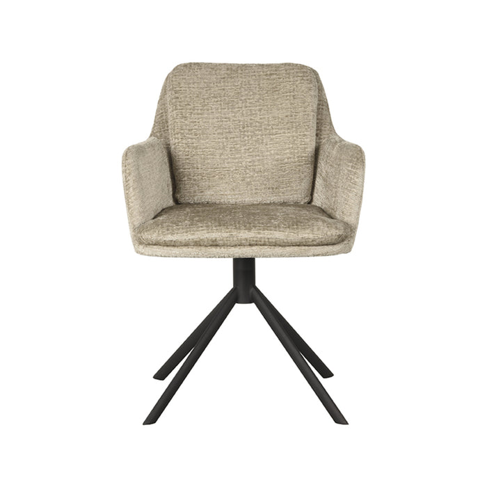 LABEL51 Eetkamerstoel Joy - Beige - Elegance - Draaibaar-Eetkamerstoelen-LABEL51