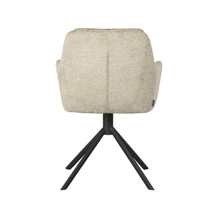 LABEL51 Eetkamerstoel Joy - Beige - Elegance - Draaibaar-Eetkamerstoelen-LABEL51