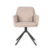 LABEL51 Eetkamerstoel Joy - Naturel - Boucle - Draaibaar-Eetkamerstoelen-LABEL51
