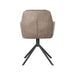 LABEL51 Eetkamerstoel Joy Taupe Micro Suede Draaibaar 58x63x83 cm-Eetkamerstoelen-LABEL51