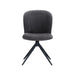 LABEL51 Eetkamerstoel Kimo - Antraciet - Cosmo - Draaibaar-Eetkamerstoelen-LABEL51