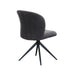 LABEL51 Eetkamerstoel Kimo - Antraciet - Cosmo - Draaibaar-Eetkamerstoelen-LABEL51
