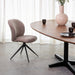 LABEL51 Eetkamerstoel Kimo Naturel Boucle Draaibaar 49x62x85 cm-Eetkamerstoelen-LABEL51