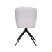 LABEL51 Eetkamerstoel Kimo - Naturel - Boucle - Draaibaar-Eetkamerstoelen-LABEL51