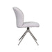 LABEL51 Eetkamerstoel Kimo Naturel Boucle Taupe Metalen Frame 49x62x85 cm-Eetkamerstoelen-LABEL51