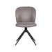LABEL51 Eetkamerstoel Kimo - Taupe - Micro Suede - Draaibaar-Eetkamerstoelen-LABEL51