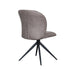 LABEL51 Eetkamerstoel Kimo - Taupe - Micro Suede - Draaibaar-Eetkamerstoelen-LABEL51
