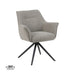 LABEL51 Eetkamerstoel Kimora - Mushroom - Royal Boucle - Draaibaar-Eetkamerstoelen-LABEL51